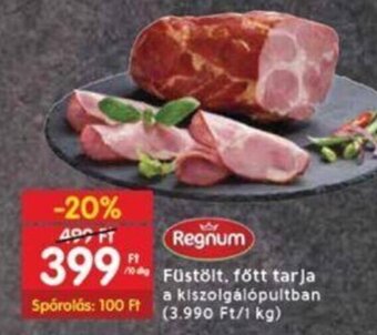 Interspar Füstölt, főtt tarja 10 dkg ajánlat
