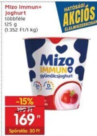 Interspar Mizo Immun+ Joghurt 125 g ajánlat