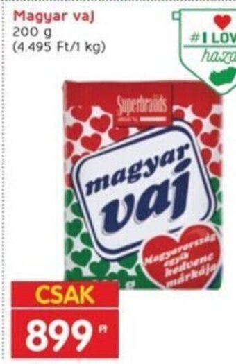 Interspar Magyar vaj 200 g ajánlat