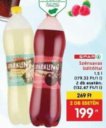 Szénsavas üdítőital 1,5 l