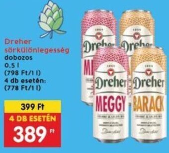 Interspar Dreher sörkülönlegesség 0,5 l ajánlat