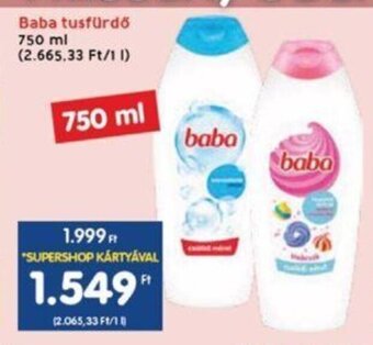 Interspar Baba tusfürdő 750 ml ajánlat