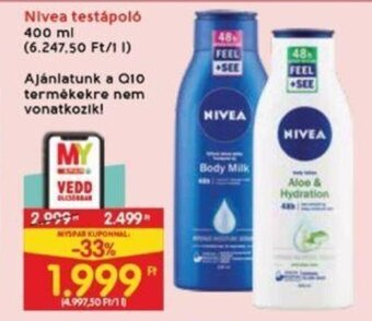 Nivea testápoló 400 ml