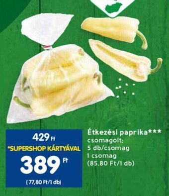 Spar Étkezési paprika 5 db ajánlat