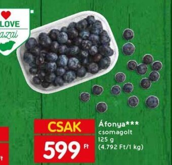 Spar Áfonya 125 g ajánlat