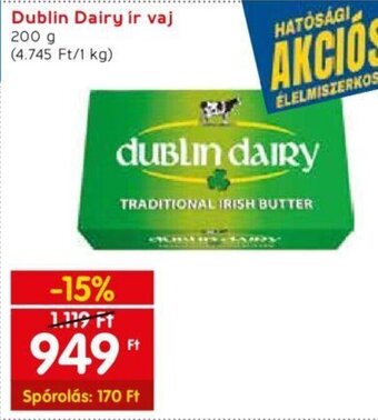 Spar Dublin Dairy ir vaj 200 g ajánlat