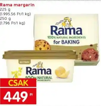 Spar Rama margarin 225 / 250 g ajánlat