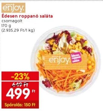 Édesen roppanó saláta 170 g