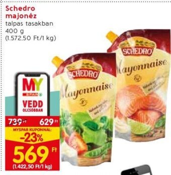 Schedro majonéz 400 g
