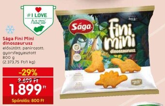 Sága Fini Mini dinoszaurusz 800 g