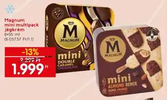 Spar Magnum mini multipack jégkrém 6 x 55 ml ajánlat