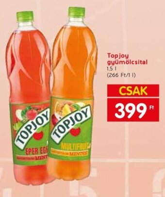 Spar Topjoy gyümölcsital 1,5 l ajánlat