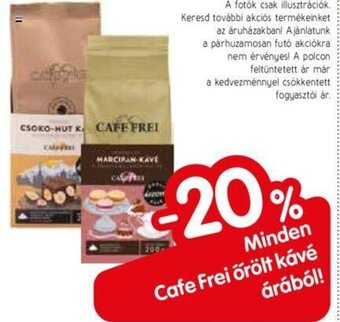 Spar Minden Cafe Frei őrölt kávé árából! ajánlat