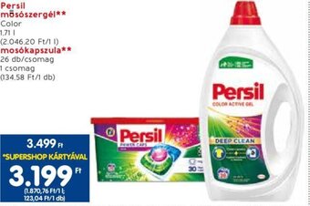 Spar Persil mosószergél stb. 1,71 l / 26 db ajánlat