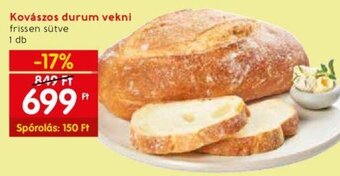 Kovászos durum vekni 1 db