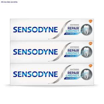 Rossmann Sensodyne repair & protect whitening szájápolási csomag ajánlat