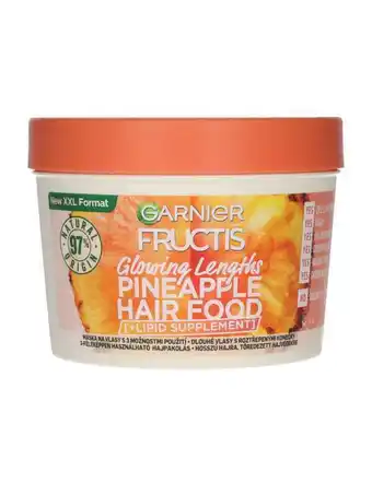 Rossmann Garnier fructis hair food pineapple hajpakolás - 400 ml ajánlat