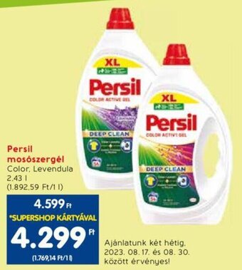 Spar Persil mosószergél 2,43 l ajánlat
