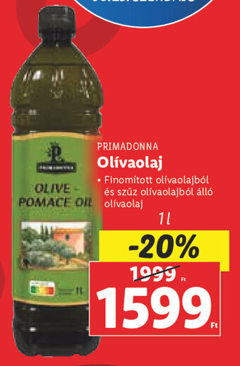 Lidl PRIMADONNA Olívaolaj 1 l ajánlat