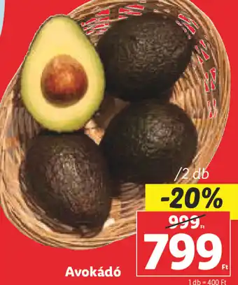 Lidl Avokádó 2 db ajánlat