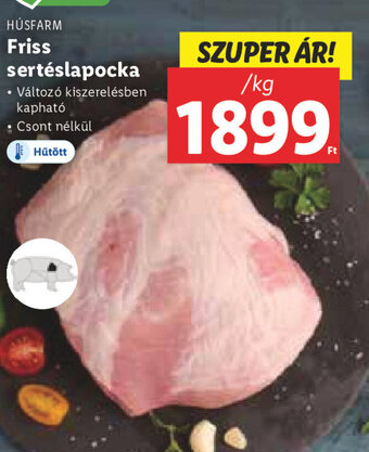 Lidl HÚSFARM Friss sertéslapocka 1 kg ajánlat