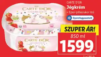 Lidl CARTE D'OR Jégkrém 850 ml ajánlat