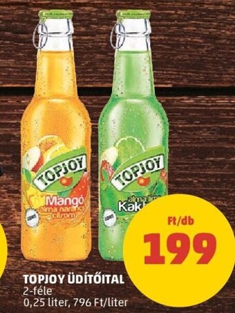 PENNY TOPJOY ÜDÍTŐITAL 0,25 l ajánlat