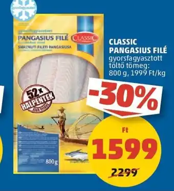 cCLASSIC PANGASIUS FILÉ 800 g