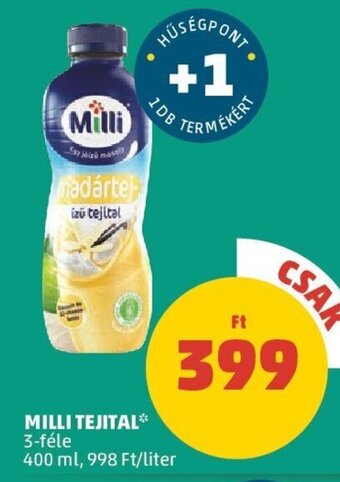 PENNY MILLI TEJITAL 400 ml ajánlat