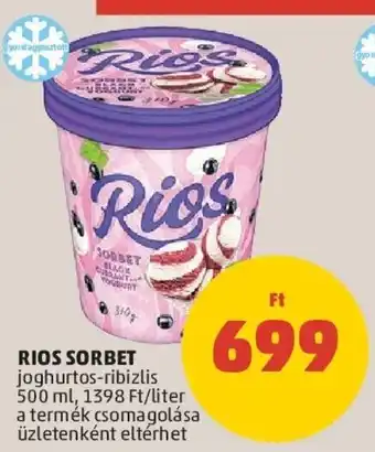 PENNY RIOS SORBET 500 ml ajánlat
