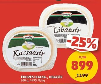 PENNY ÉTKEZÉSI KACSA-, LIBAZSÍR 200 g ajánlat