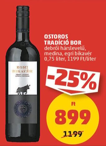 PENNY OSTOROS TRADÍCIÓ BOR 0,75 l ajánlat