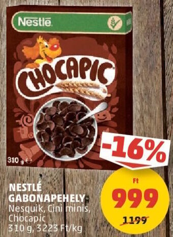PENNY NESTLÉ GABONAPEHELY 310 g ajánlat