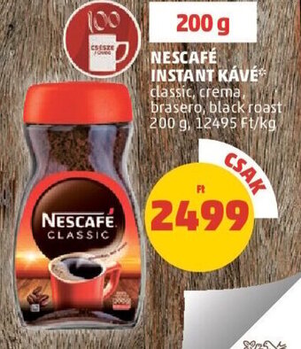 PENNY NESCAFE INSTANT KÁVÉ 200 g ajánlat