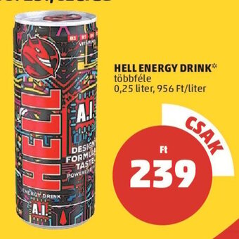 PENNY HELL ENERGY DRINK 0,25 l ajánlat