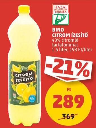 PENNY BINO CITROM ÍZESÍTŐ 1,5 l ajánlat