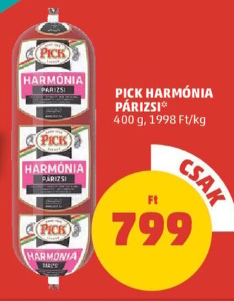 PENNY PICK HARMÓNIA PÁRIZSI 400 g ajánlat