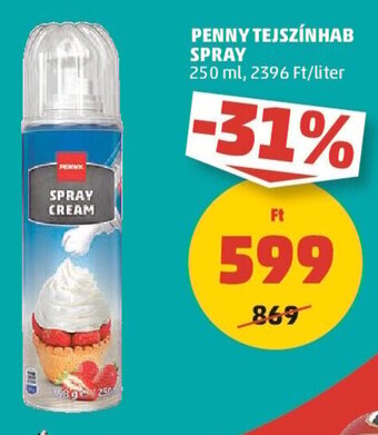 PENNY TEJSZÍNHAB SPRAY 250 ml