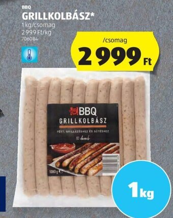 BBQ GRILLKOLBÁSZ 1 kg