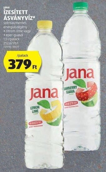 ALDI JANA ÍZESÍTETT ÁSVÁNYVÍZ 1,5 l ajánlat