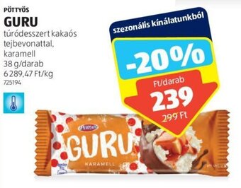 ALDI PÖTTYÖS GURU 38 g ajánlat