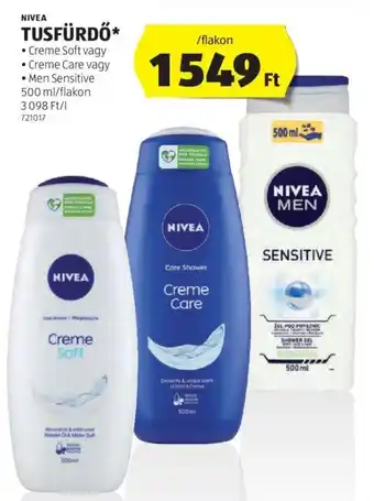 ALDI NIVEA TUSFÜRDŐ 500 ml ajánlat