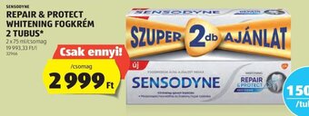 ALDI SENSODYNE REPAIR & PROTECT WHITENING FOGKRÉM 2 x 75 ml ajánlat