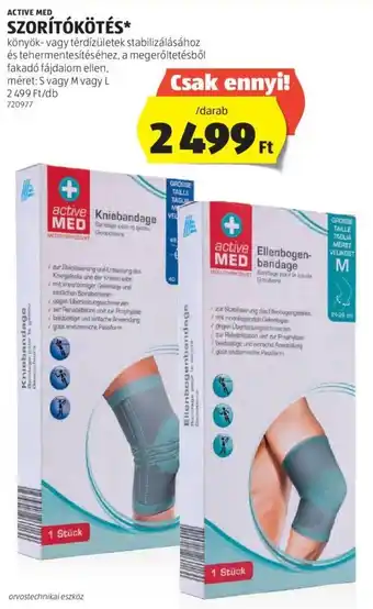 ALDI ACTIVE MED SZORÍTÓKÖTÉS 1 db ajánlat