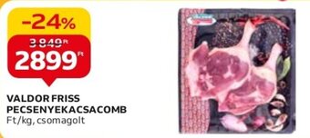 Auchan VALDOR FRISS PECSENYEKACSACOMB 1 kg ajánlat