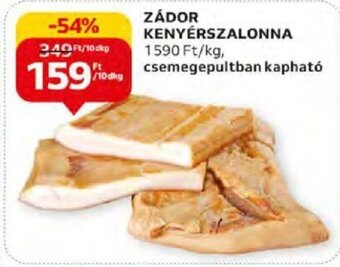 Auchan ZÁDOR KENYÉRSZALONNA 10 dkg ajánlat