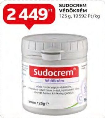 Auchan SUDOCREM VÉDŐKRÉM 125 g ajánlat