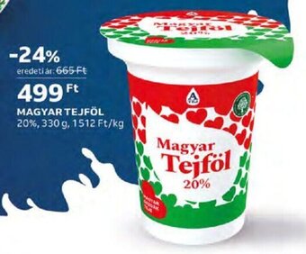 Auchan MAGYAR TEJFÖL 330 g ajánlat