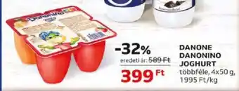 DANONE DANONINO JOGHURT 4 x 50 g