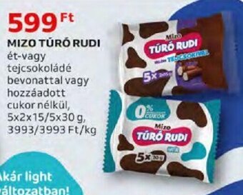 Auchan MIZO TÚRÓ RUDI 5 x 2 x 15 / 5 x 30 g ajánlat